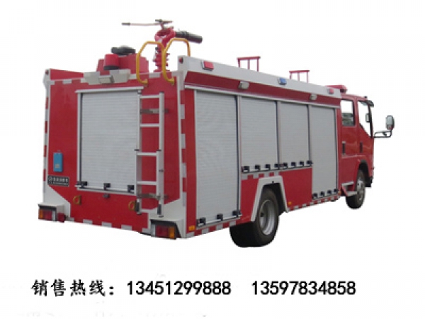 五十鈴單橋5噸水罐（泡沫）消防車(chē)（國五）