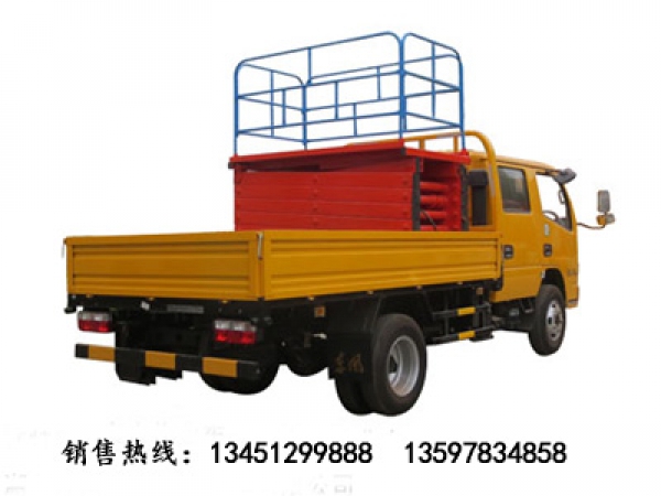 東風(fēng)8－10米高空作業(yè)平臺車(chē)（國五）