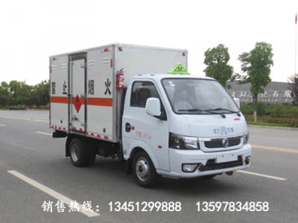 東風(fēng)途逸易燃氣體廂式運輸車(chē)（汽油國六）