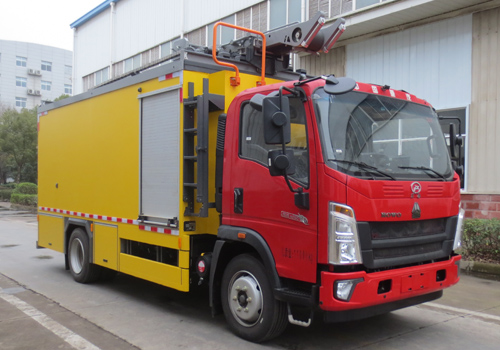 重汽單橋遠程供排水搶險車(chē)
