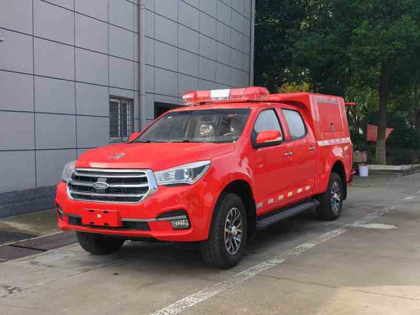 慶鈴皮卡四驅器材消防車(chē)（上藍牌）