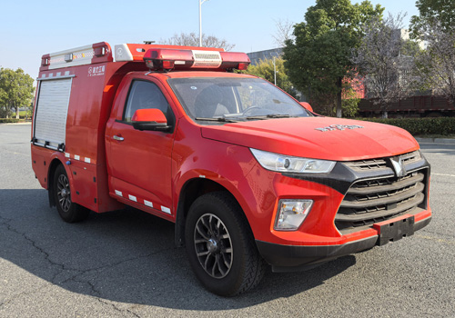 慶鈴四驅越野1.5噸水罐消防車(chē)